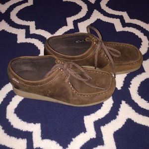 Clark’s Wallabees leather shoes